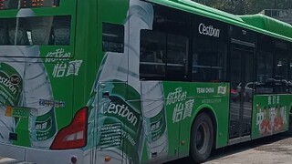 After Nanjing buses were speed-limited (my friend says these drivers are silently protesting)