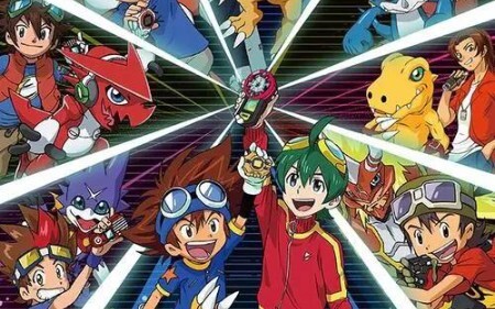 Digimon: Kelompok Protagonis dari Dinasti Masa Lalu [Bagian 1-9]! Geser campuran dengan pembakaran t