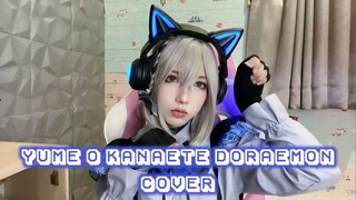 COSPLAY ZETA SAMBIL COVER LAGU!!! [ Yume o Kanaete Doraemon cover by piikappi]