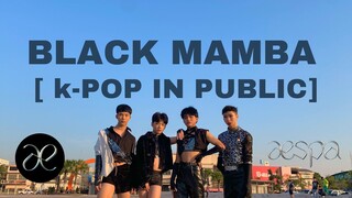 [KPOP IN PUBLIC] aespa 에스파 'Black Mamba' Dance Cover By MissEmotionz FROM THAILAND ft.SBF PLAY