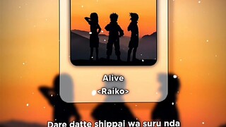 Alive[Raiko] Jpop Music