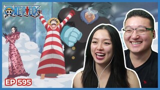SHOW YOURSELF! THE HUNT FOR MASTER! | One Piece Episode 595 Couples Reaction & Discussion