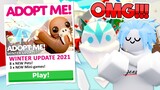 THIS UPDATE WILL BE EPIC! Adopt Me Winter Update! ❄ 8 NEW PETS! 🐺 (Roblox)