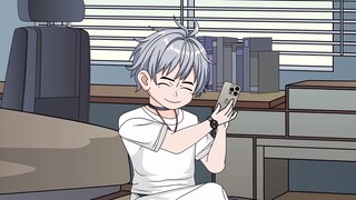 I got into my archenemy's phone, and to my surprise, he started playing a dress-up game with me!