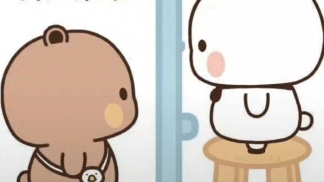 Yi Er is here to bully Bu Bu again.