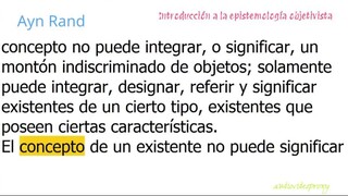 Ayn Rand - Introducción a la epistemología objetivista 2/2