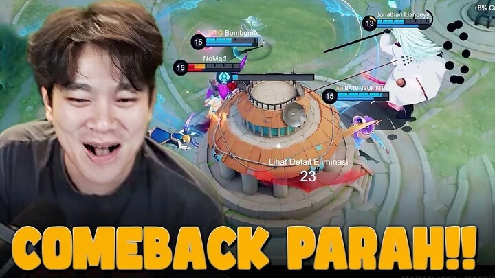 Comeback Ga Masuk Akal, Sisa Setetes! - Mobile Legends