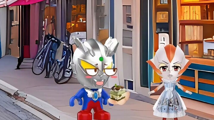 Little Cero takes his sister to buy a cake!