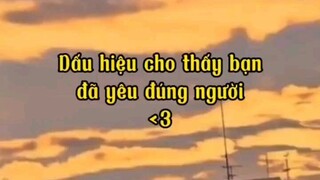 dấu hiệu cho thấy bạn đã yêu đúng người