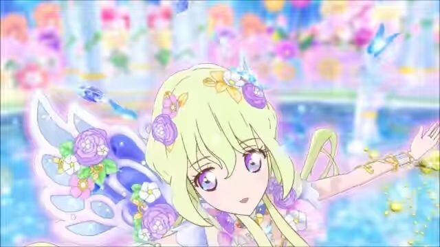 Aikatsu Stars! Aria Futaba Pirouette of the Forest Light Stage