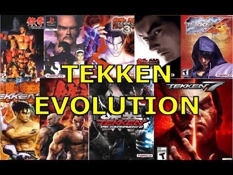 Tekken Graphics Evolution - The Evolution Of Tekken Gameplay - Tekken History 4k