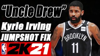 Kyrie Irving Jumpshot RE-Fix NBA2K21 with Side-by-Side Comparison