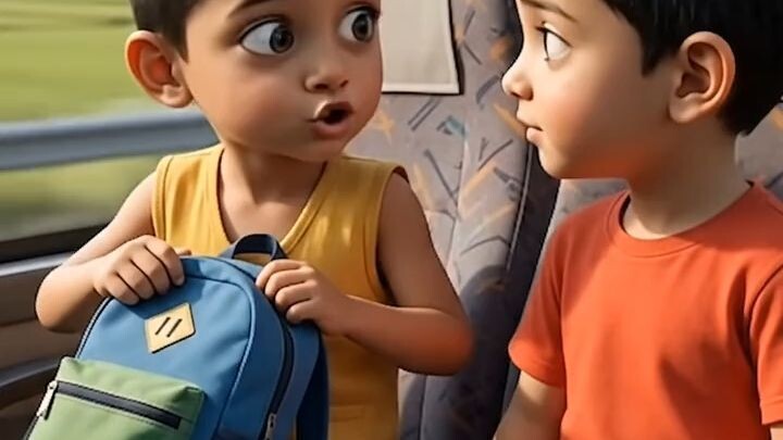 Are We Lost? 😂 The Cutest Bus Conversation Ever