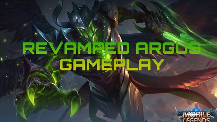 REVAMPED ARGUS GAMEPLAY! (OLD) | MLBB