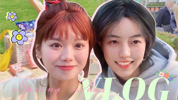 Let’s Go Spring Outing! Checking In at the World’s Largest Aquarium! Ride a Roller Coaster with Brow