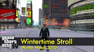 Niko's Wintertime Stroll | The GTA IV & TBOGT Tourist