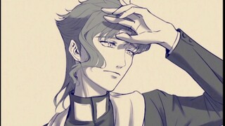 [tulisan tangan jojo] Saat Jotaro bertemu Kakyoin lagi di usia dua puluhan (telur paskah kecil di ak