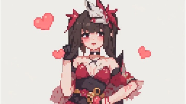 Fireworks pixel shake ❤~