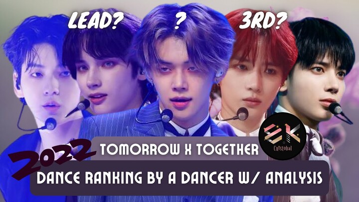TXT: 2022 Dance Ranking by a dancer with analysis