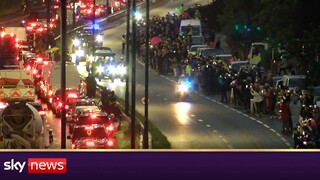 In Full: Queen’s coffin taken to Buckingham Palace