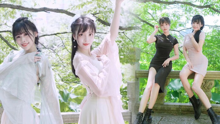 Which one do you prefer, the ancient style sister or the cheongsam sister?