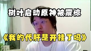 树叶时隔多日再次启动原神被自己的代肝震惊，“这是开挂了吗？”