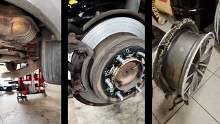 The outrageous fault encountered by the auto mechanic, the customer said the exhaust sound was a bit