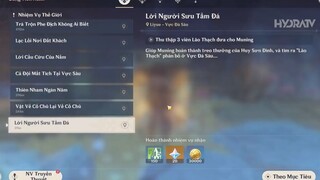 Vực Đá Sâu 2.6 _ Cách Nhanh Nhất Tìm Đủ 9 Cục Lão Thạch! Nhiệm Vụ _Lời Người Sưu