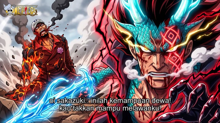 ONE PIECE TERBARU - KEKUATAN PENUH DRAGON! DRAGON GUNAKAN KEKUATAN DEWA UNTUK MENGHANCURKAN AKAINU!