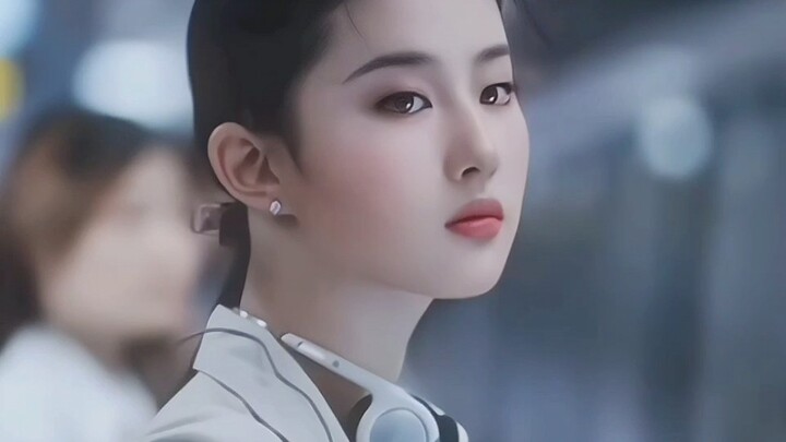 Saya ingin menyebut mereka sebagai tiga wajah surgawi teratas! Saudari surgawi Liu Yifei, wajah abad