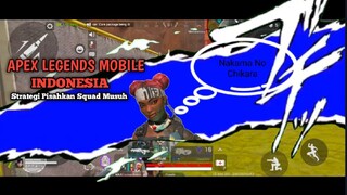 Strategi Terbaik Adalah Menjauhkan Teman 1 Squad Musuh 😎 | Apex Legends Mobile - INDONESIA