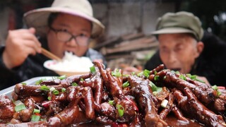 2เทคนิคทำให้ตีนไก่เป็นผิวเสือ กลิ่นหอมเนื้อนุ่มสุดๆ