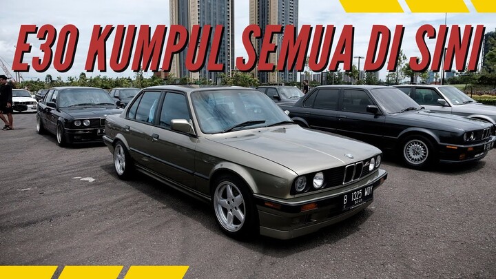 BMW E30 KUMPUL SEMUA DI SINI, BMW E30 Anniversary.