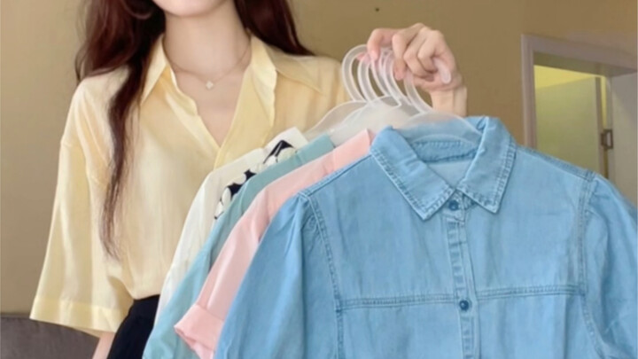 Legging-optional skirt outfits—shirts paired with skirts look so good!