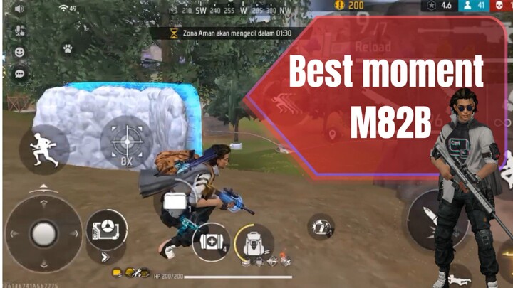 ratain musuh pakai M82B