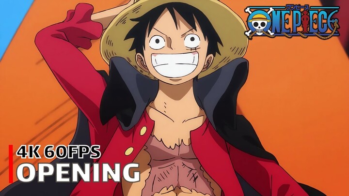 One Piece - 1000 EP Special Opening 【We Are!】 4K 60FPS Creditless | CC