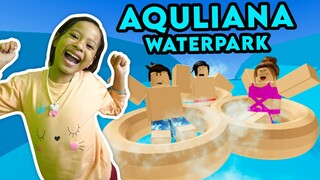 MAIN KE AQULIANA WATERPARK DI ROBLOX SERU BANGET‼️🤣 ALUNA NGEGAME