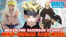 MEKANISME RASENGAN UZUHIKO❗MIRIP DENGAN MODE SAGE❗BORUTO TWO BLUE VORTEX❗