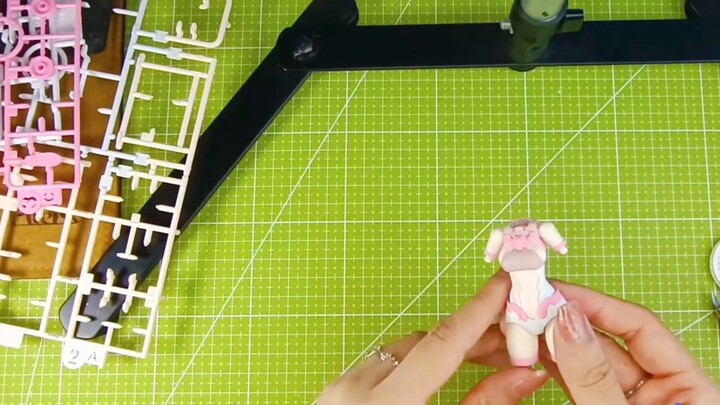 [สาวมือถือ] แพ็กเกจอุปกรณ์เสริม Machine Girl ของ Bandai 30MS จัดแสดงให้เล่น (ครึ่งหลังกำลังฉลองวันเก