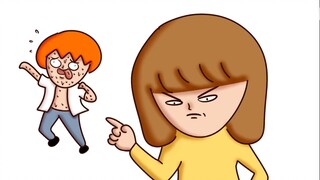 【Onion Man】I want to get into Jianzhong High School 01: My teacher is very strict｜Silly Animation｜On