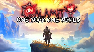 I'm Spending a Year on One World | Terraria Calamity | January Edition