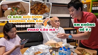 12 năm mới được Khương Dừa bao, gặp ngay món không biết ăn, Color Man muốn tức mình?|Color Man Food