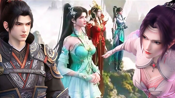 Xiao Yan Bertemu Xun'er Lagi🥰 Tapi Bersama Cailin dan Yun Yun Serta Nalan Yanran😏