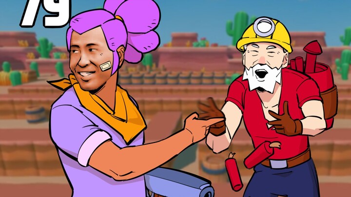 Bro, how did I end up flying? [Brawl Stars Fun Moments 79]