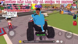 HƯỚNG DẪN LÀM TOÀN BỘ NHIỆM VỤ BROWN - TRỐN TÌM VỚI BROWN NHẬN QUÀ SINH NHẬT BROWN - Play Together