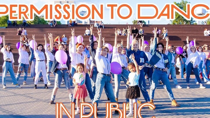 【Dance】[Russia HipeVisioN] [4K] BTS Permission to Dance - DANCE COVER 