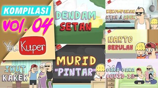 KOMPILASI KARTUN LUCU YOUKUPER VOLUME  04 | KARTUN LUCU - ANIMASTRIP | YOUKUPER - #ANIMASTRIP