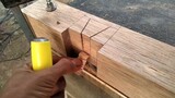 Obsessive-compulsive disorder must brush the tenon and mortise!