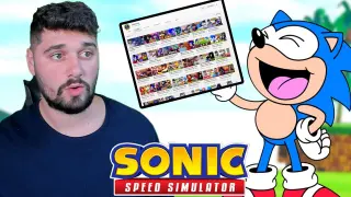 REACTING The FUNNIEST Sonic Speed Simulator Videos!