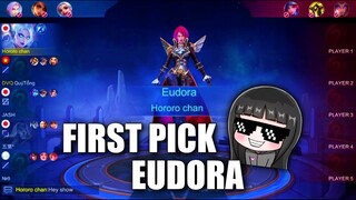 A RARE SIGHT OF FIRST PICK EUDORA